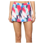 Women`s Vixen Printed 13 Inch Tennis Skort Brushstrokes Apparel Lija