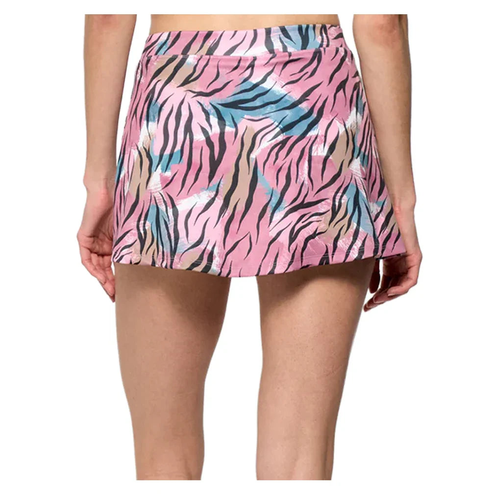 Women`s Vixen Printed 13 Inch Tennis Skort Patchwork Apparel Lija