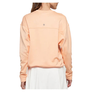Women`s Electra Post Game Tennis Pullover Papaya Apparel Lija