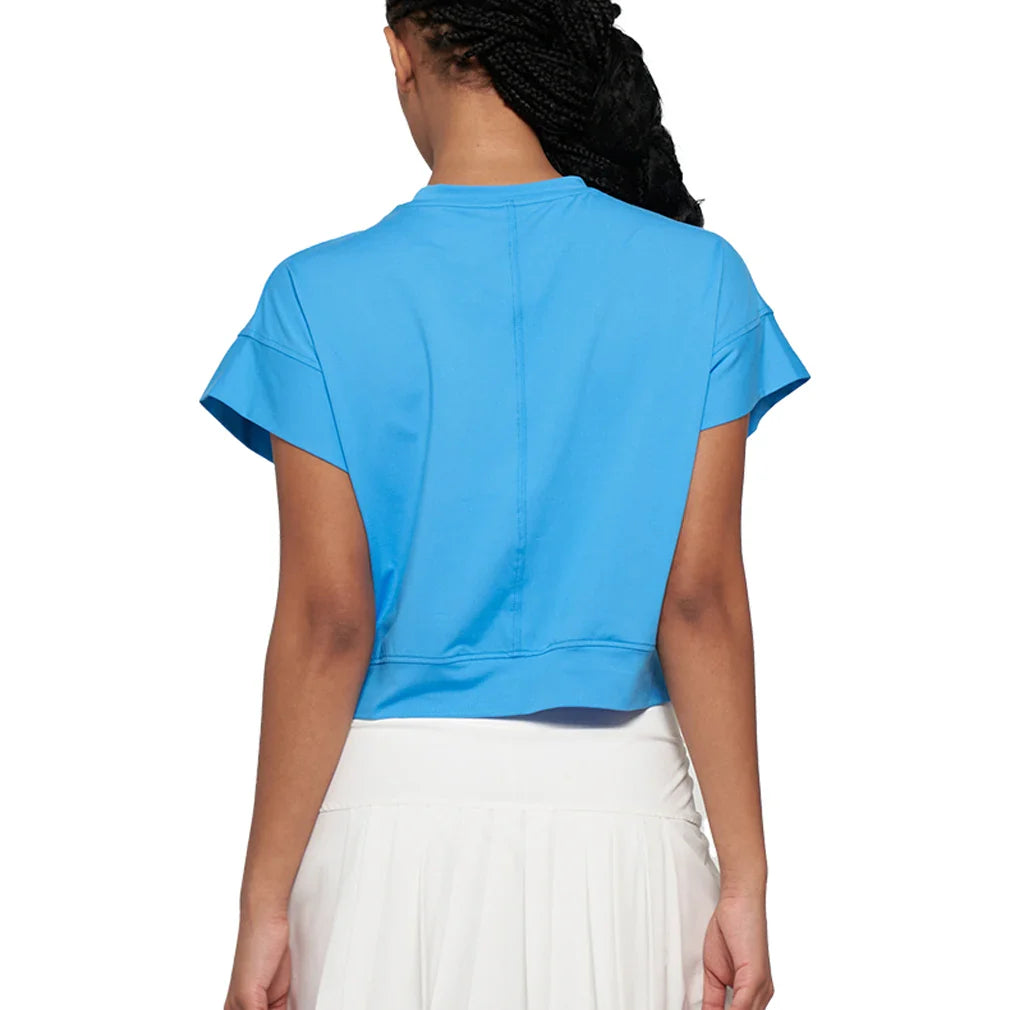 Women`s Drift Saturday Tennis Top Lagoon Apparel Lija