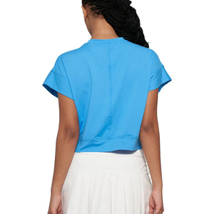 Women`s Drift Saturday Tennis Top Lagoon Apparel Lija