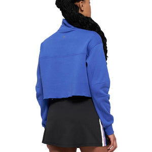 Women`s Cloud Zip It Up Tennis Pullover Royal Blue Apparel Lija