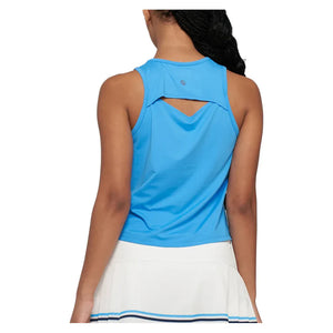 Women`s Drift Twist Tennis Tank Lagoon Apparel Lija
