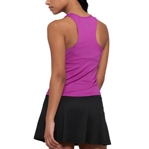 Women`s Elite Curve Tennis Tank Magenta and Blush Apparel Lija