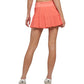 Women`s Nevo Linear 13 Inch Tennis Skort Honeysuckle Apparel Lija