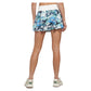 Women`s Hybrid Patina Printed 14 Inch Tennis Skort Graffiti and White Apparel Lija