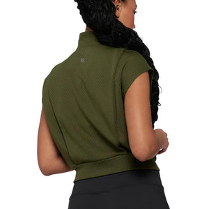 Women`s Trip Tennis Vest Dark Olive Apparel Lija