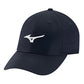 Tour Adjustable LW Hat Navy and White Apparel Mizuno