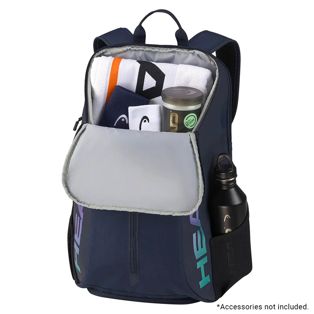 Tour Tennis Backpack (25L) Navy Bags Head