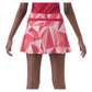 Women`s Pattern Tournament Tennis Skort Coral Red Apparel Yonex