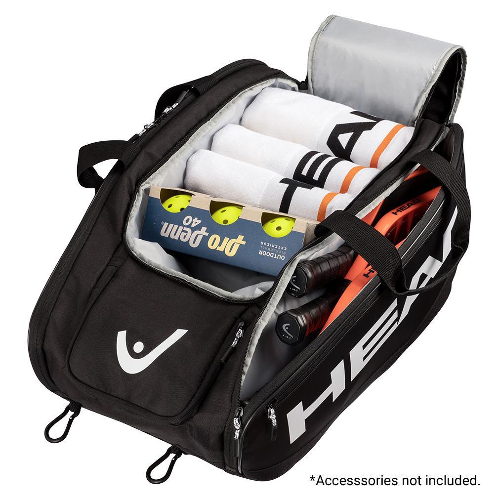 Pro Pickleball Bag M Black and White Bags Head