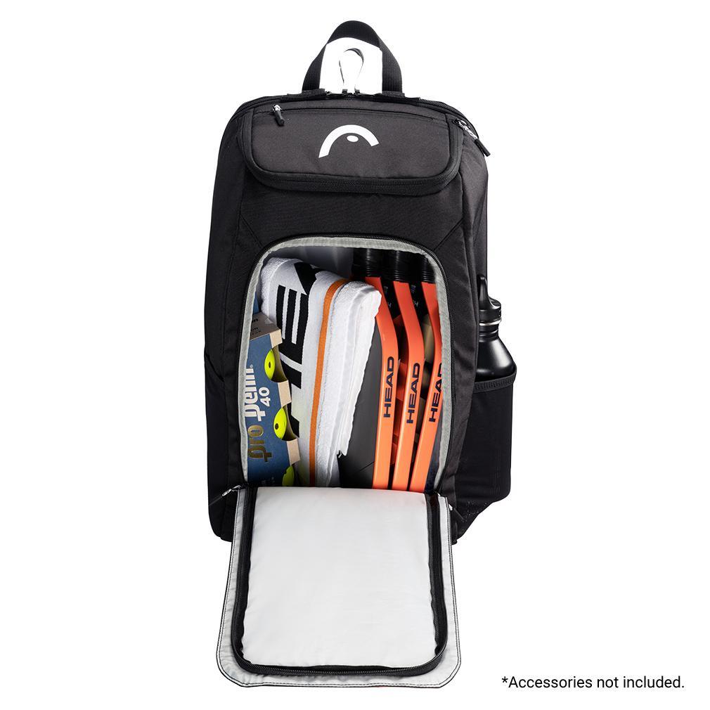 Pro Pickleball Backpack 26L Black and White Bags Head