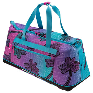 Palm Tree Crew Tour Tennis Duffle Bag L Purple and Blue Bags Head