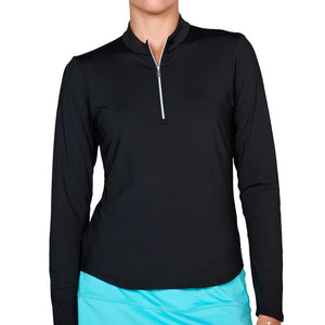 Women`s UV Long Sleeve Tennis Top Apparel Sofibella