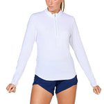 Women`s UV Long Sleeve Tennis Top Apparel Sofibella