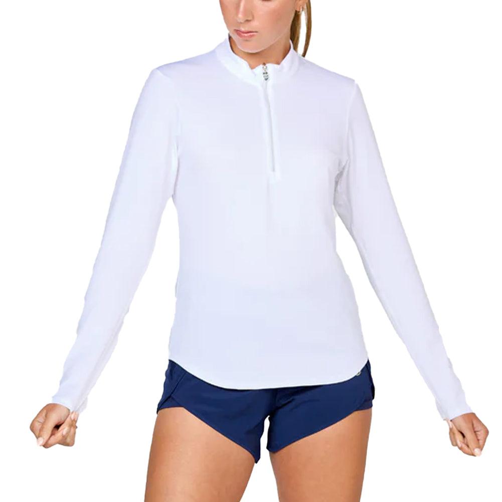 Women`s UV Long Sleeve Tennis Top Apparel Sofibella