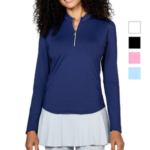 Women`s UV Long Sleeve Tennis Top Apparel Sofibella