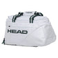 Pro X Court Tennis Bag 48L White and Green Bags Head