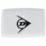 Pair White 5 Inch Tennis Wrist Bands Accessories Dunlop