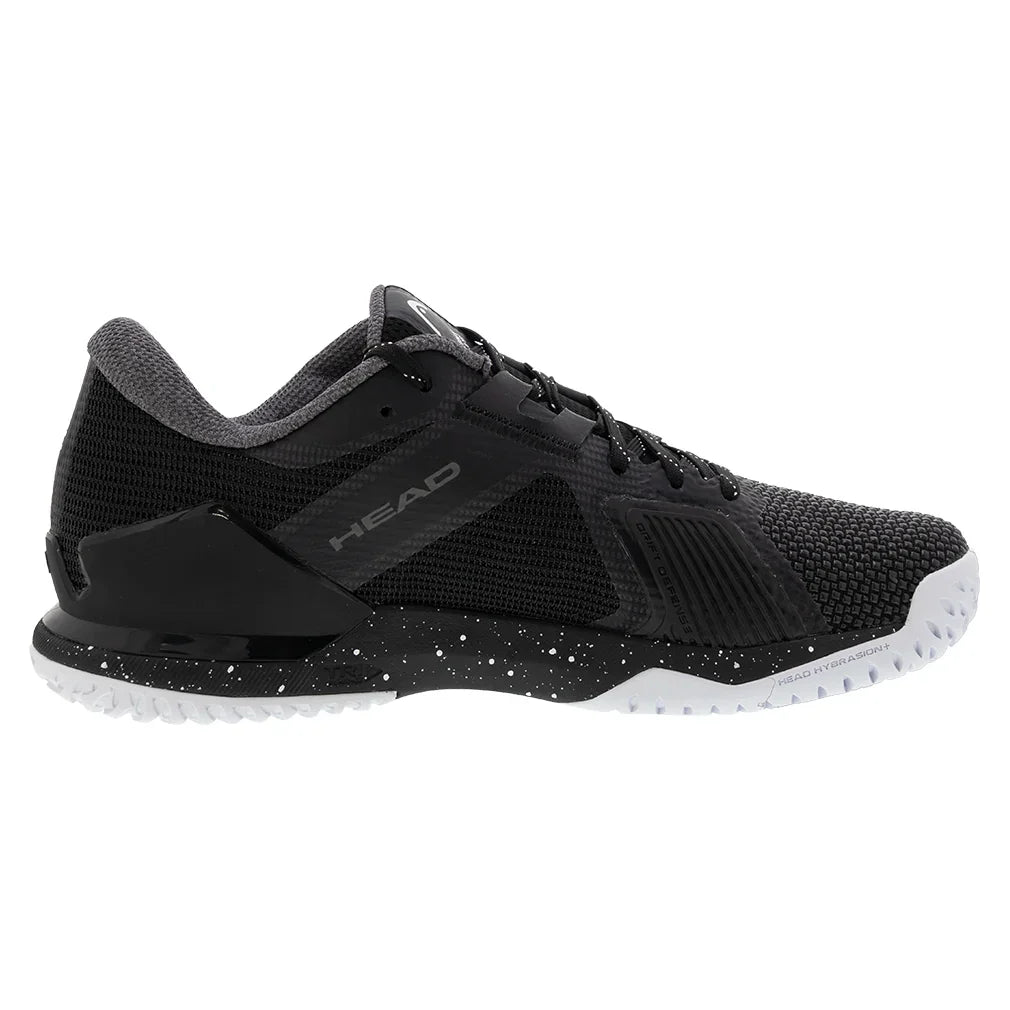 Men`s Sprint Pro 4.0 SF Tennis Shoes Black and White Footwear Head