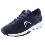 Men`s Revolt Pro 4.5 Clay Tennis Shoes Navy and Lime Footwear Head