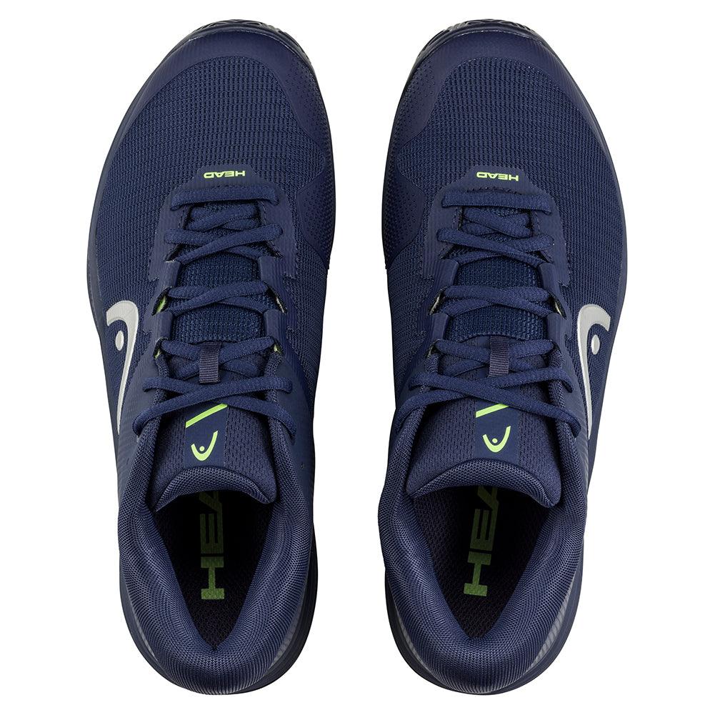 Men`s Revolt Pro 4.5 Clay Tennis Shoes Navy and Lime Footwear Head