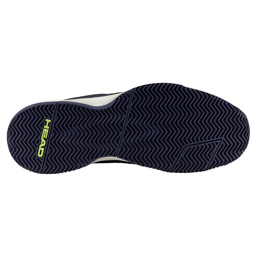 Men`s Revolt Pro 4.5 Clay Tennis Shoes Navy and Lime Footwear Head