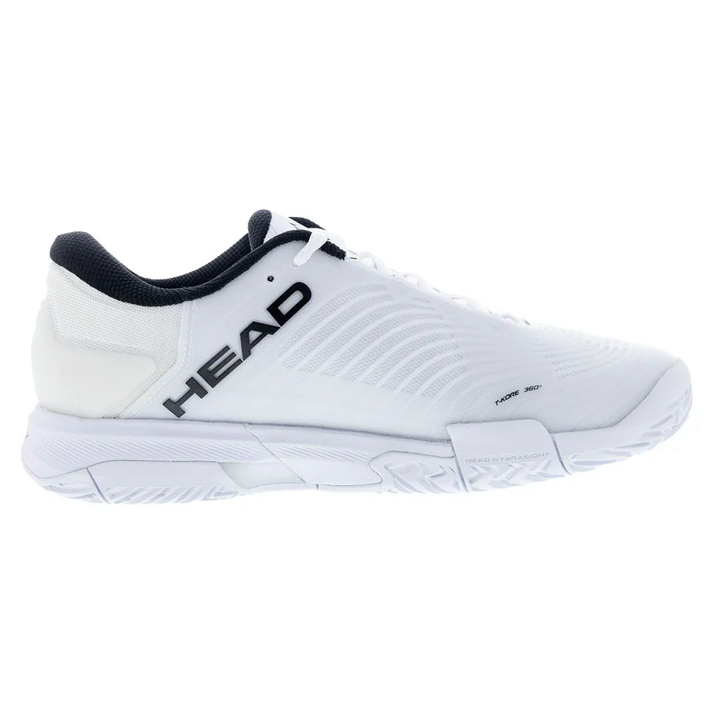 Men`s Revolt Pro 4.5 Tennis Shoes White and Black Footwear Head
