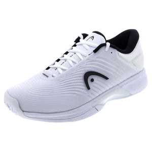 Men`s Revolt Pro 4.5 Tennis Shoes White and Black Footwear Head