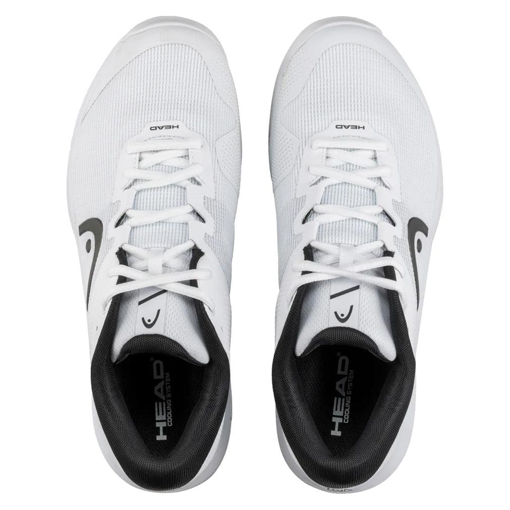 Men`s Revolt Evo 2.0 Tennis Shoes White and Black Footwear Head