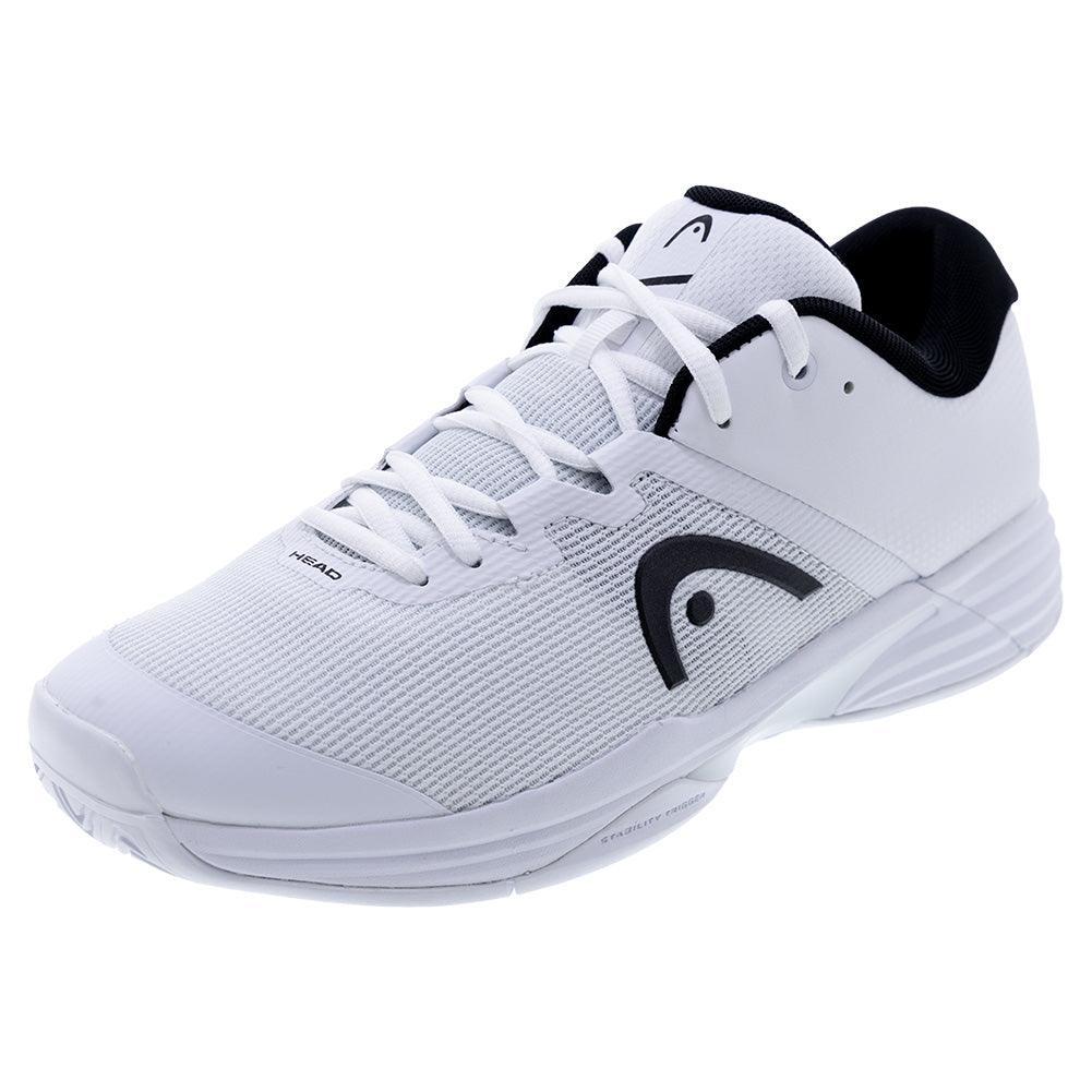 Men`s Revolt Evo 2.0 Tennis Shoes White and Black Footwear Head