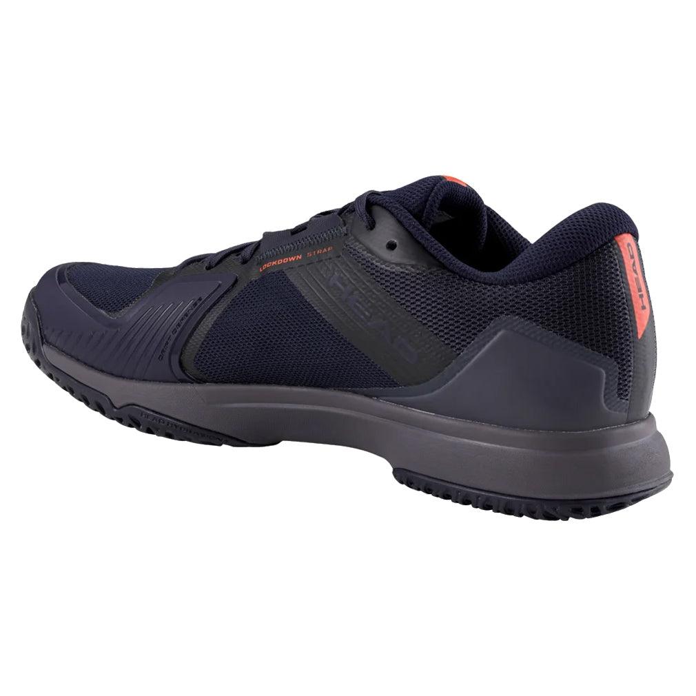 Men`s Sprint Team 4.0 Tennis Shoes Dark Blue and Red Footwear Head