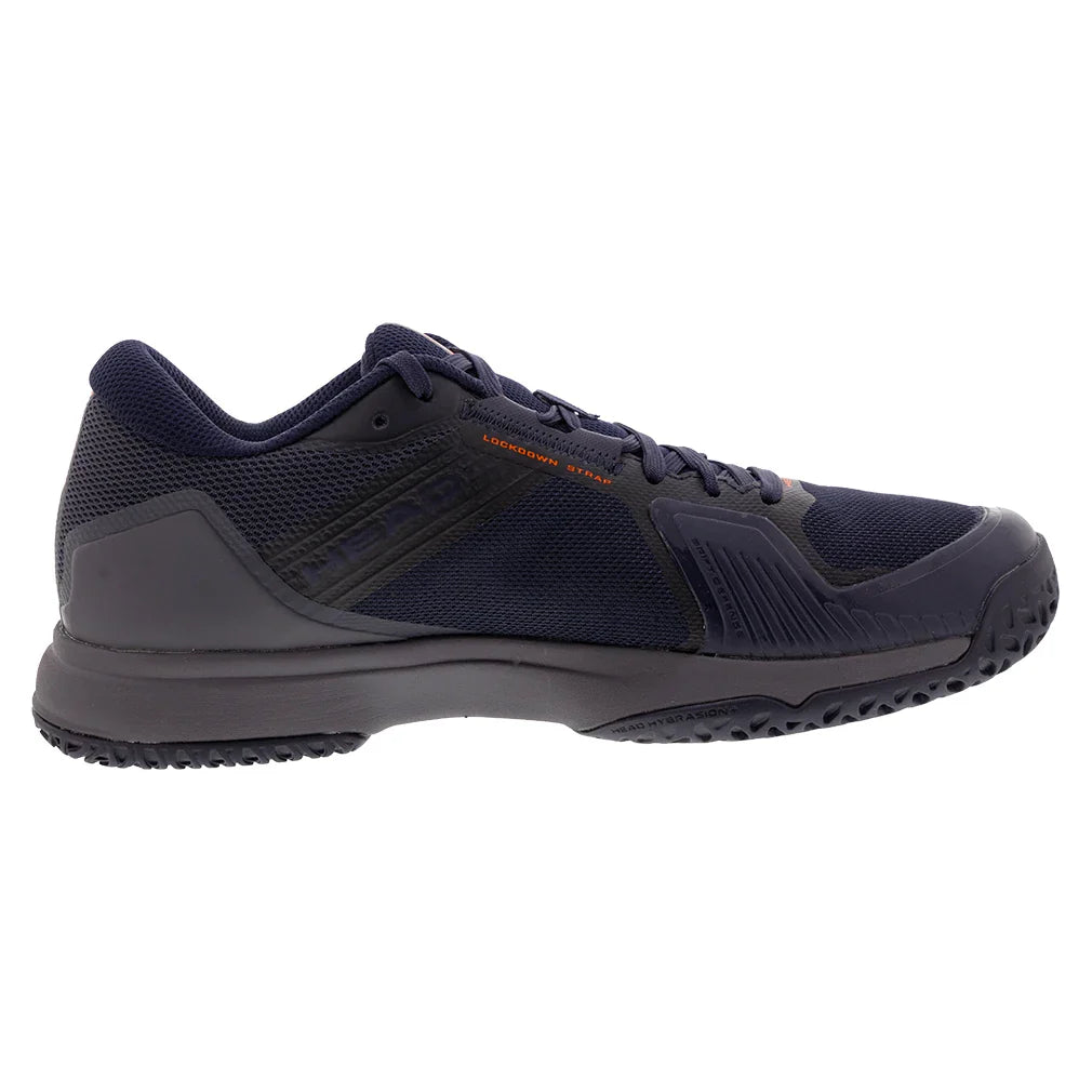 Men`s Sprint Team 4.0 Tennis Shoes Dark Blue and Red Footwear Head