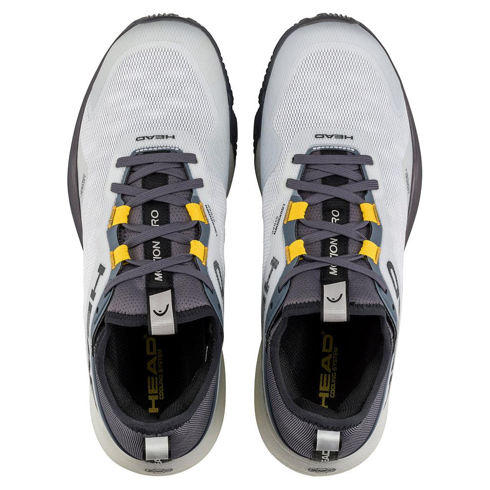 Men`s Motion Pro Padel Shoes White and Black Footwear Head