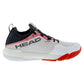 Men`s Motion Pro Pickleball Shoes White and Red Footwear Head