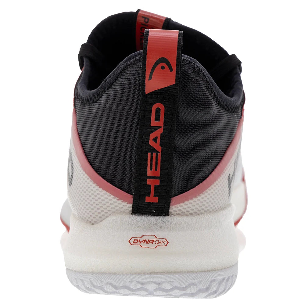 Men`s Motion Pro Pickleball Shoes White and Red Footwear Head