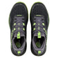 Men`s Motion Pro Pickleball Shoes Black and Lime Footwear Head