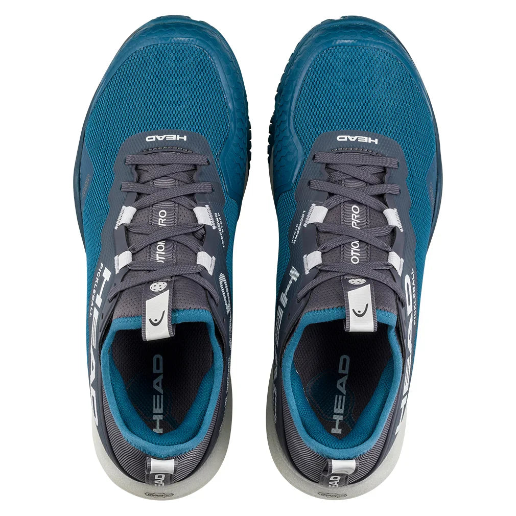 Men`s Motion Pro Pickleball Shoes Twilight Blue and White Footwear Head