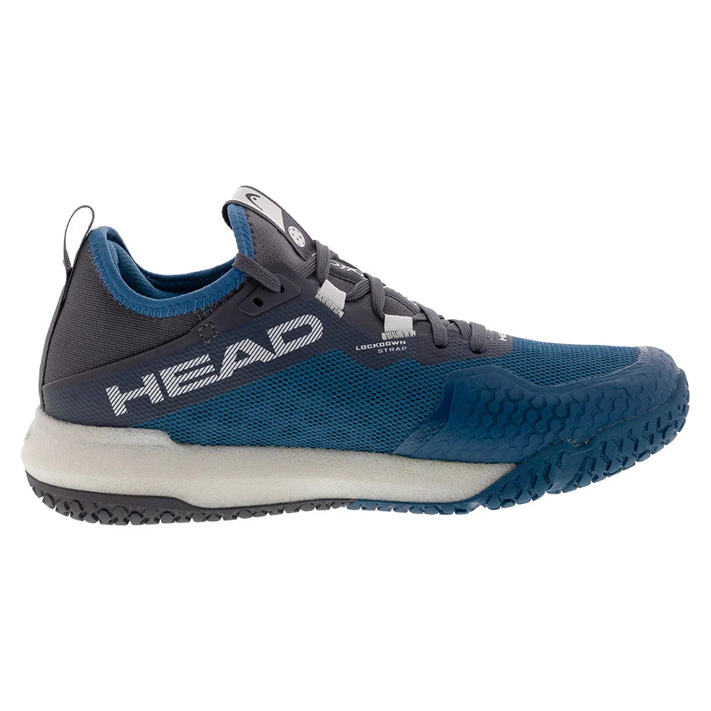 Men`s Motion Pro Pickleball Shoes Twilight Blue and White Footwear Head