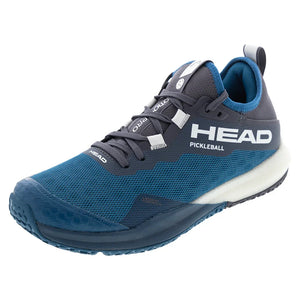 Men`s Motion Pro Pickleball Shoes Twilight Blue and White Footwear Head