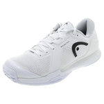 Men`s Sprint Pro 4.0 Wide Tennis Shoes White and Black Footwear Head