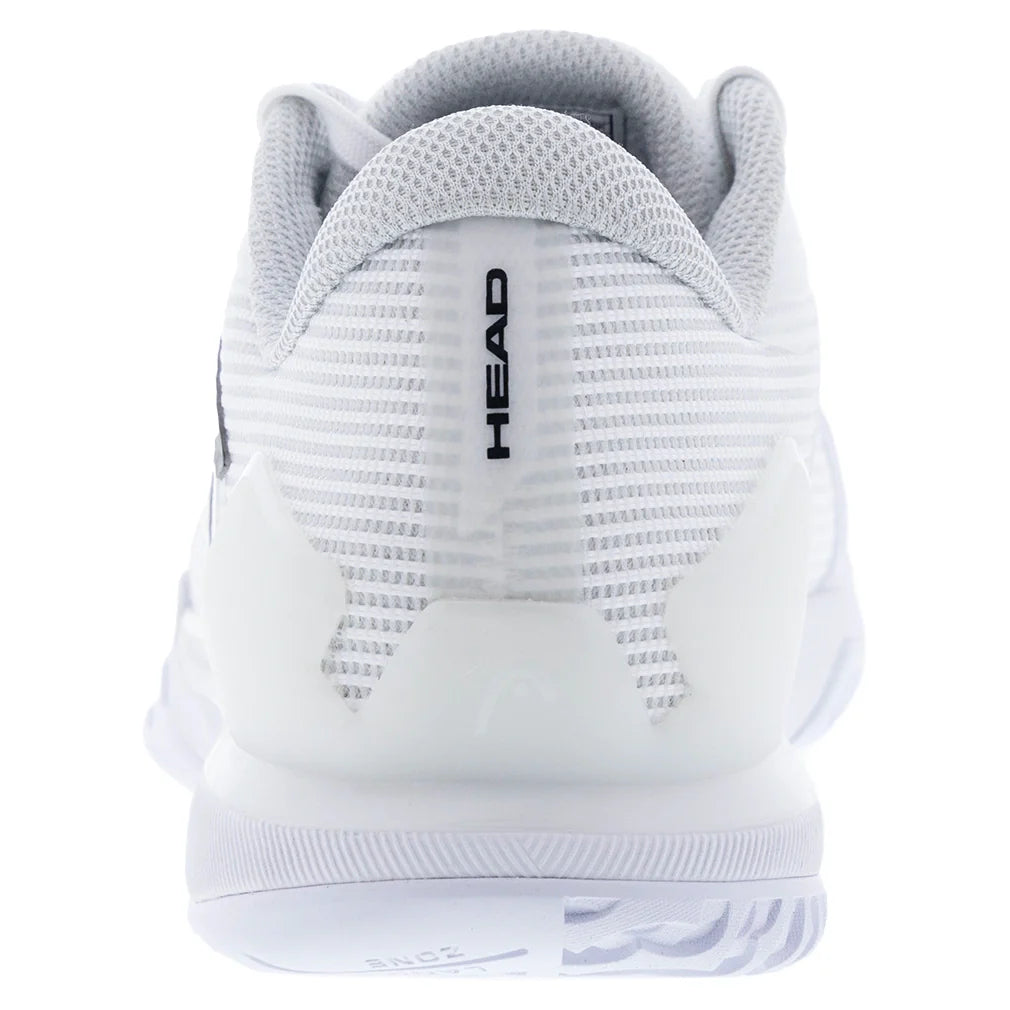 Men`s Sprint Pro 4.0 Wide Tennis Shoes White and Black Footwear Head