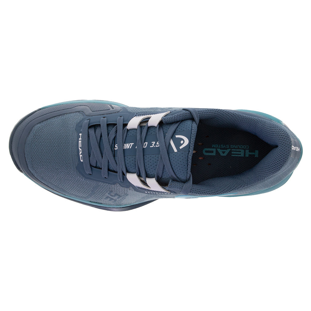 Women's Sprint Pro 3.5 Tennis Shoes Bluestone and Teal Footwear Head