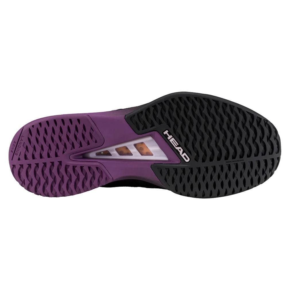 Women`s Sprint Pro 4.0 Tennis Shoes Black and Plum Footwear Head