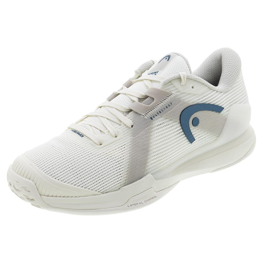 Women`s Sprint Pro 4.0 Tennis Shoes Chalk White and Twilight Blue Footwear Head