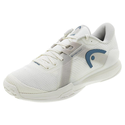 Women`s Sprint Pro 4.0 Tennis Shoes Chalk White and Twilight Blue Footwear Head