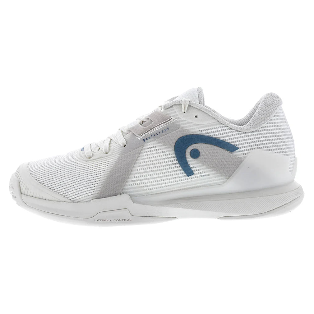 Women`s Sprint Pro 4.0 Tennis Shoes Chalk White and Twilight Blue Footwear Head
