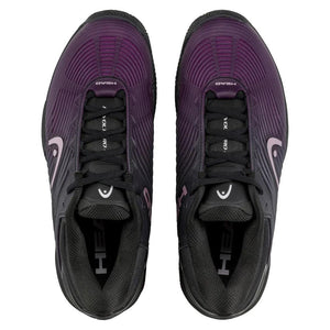 Women`s Revolt Pro 4.5 Clay Tennis Shoes Black and Plum Footwear Head