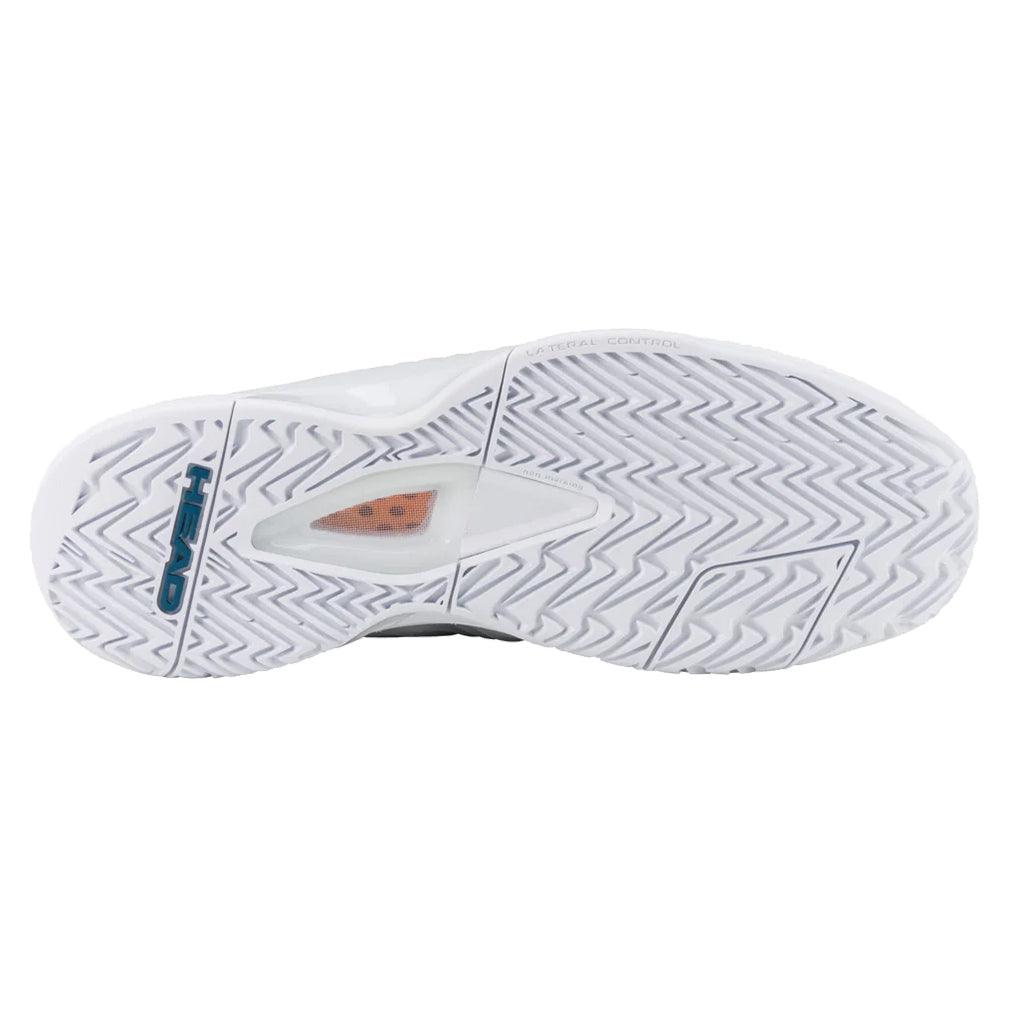 Women`s Revolt Pro 4.5 Tennis Shoes White and Twilight Blue Footwear Head