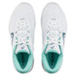 Women`s Revolt Evo 2.0 Tennis Shoes White and Turquoise Footwear Head
